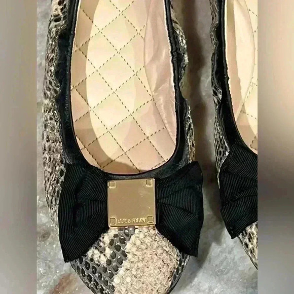 Women’s COLE HAAN Tali Soft Bow Ballet Flats- Size 7.5 - Picture 6 of 12